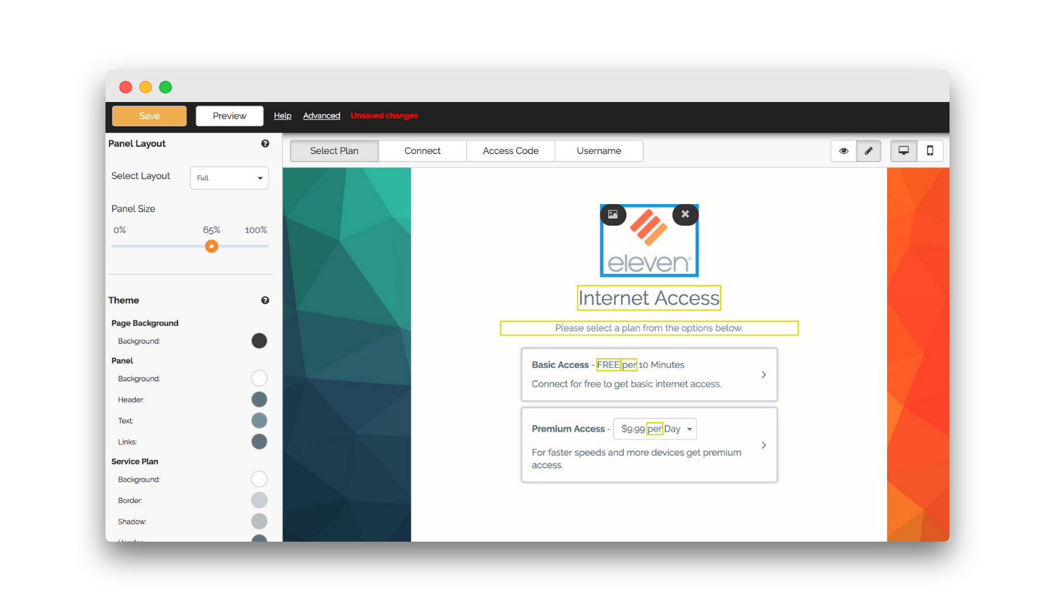 portal-manager-demo-screen